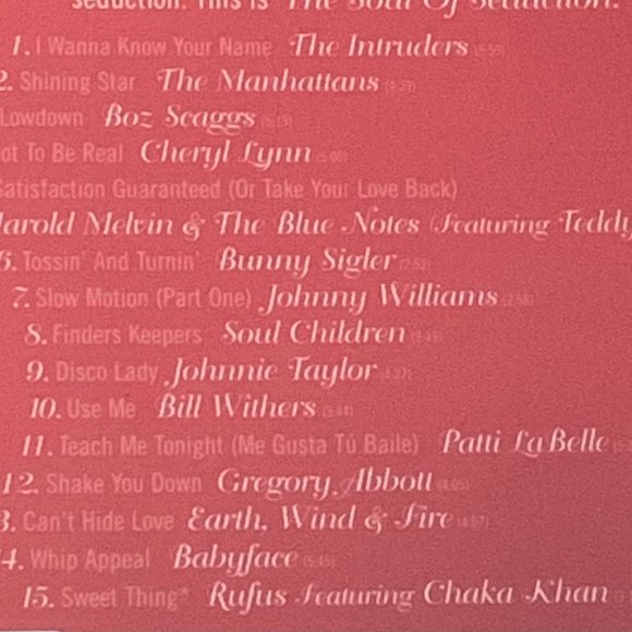 New - The Soul of Seduction 2 CD Box Set w/Book - Picture 4 of 6